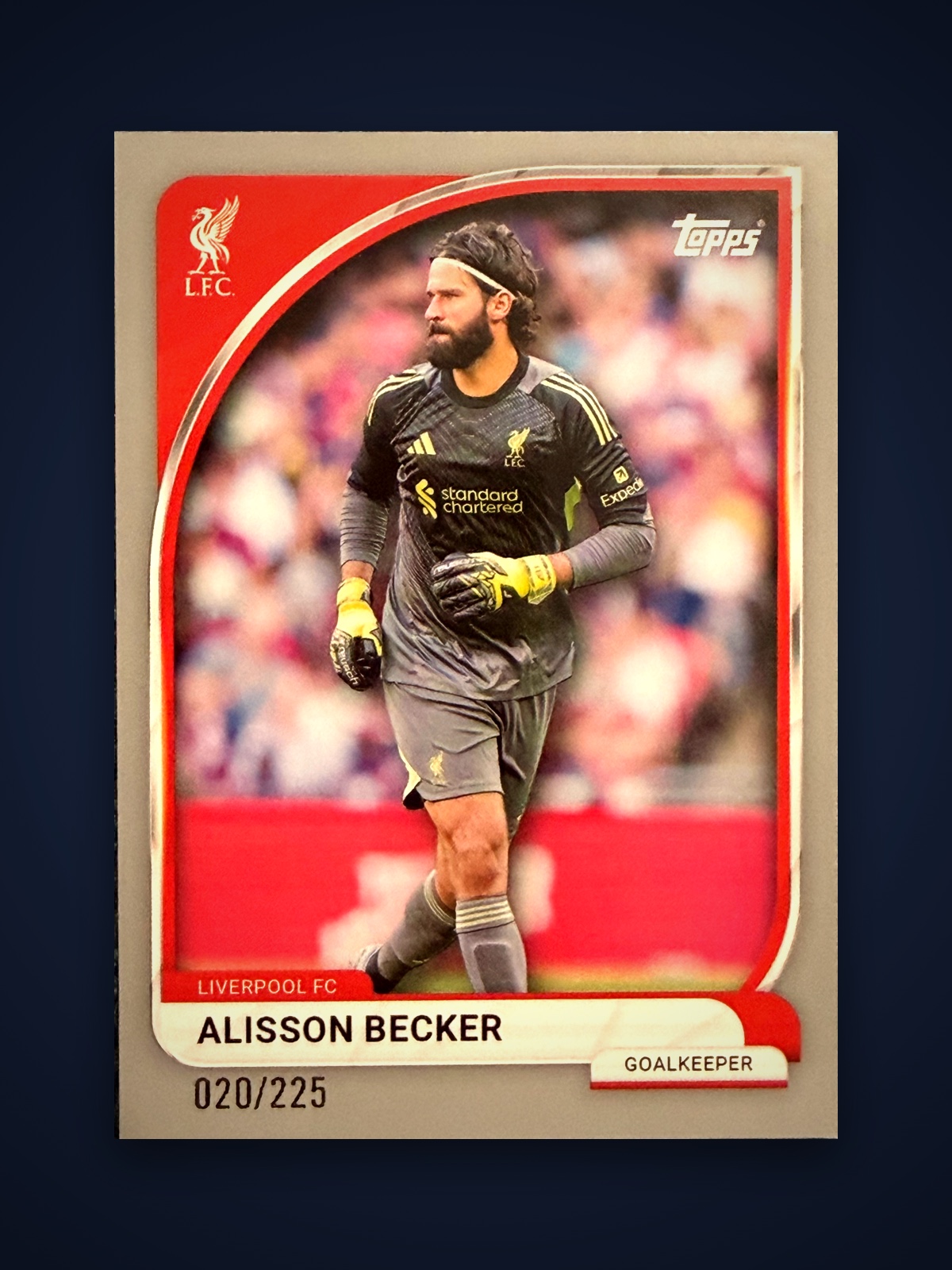 Alisson Becker — pieza de demostración FANLAB