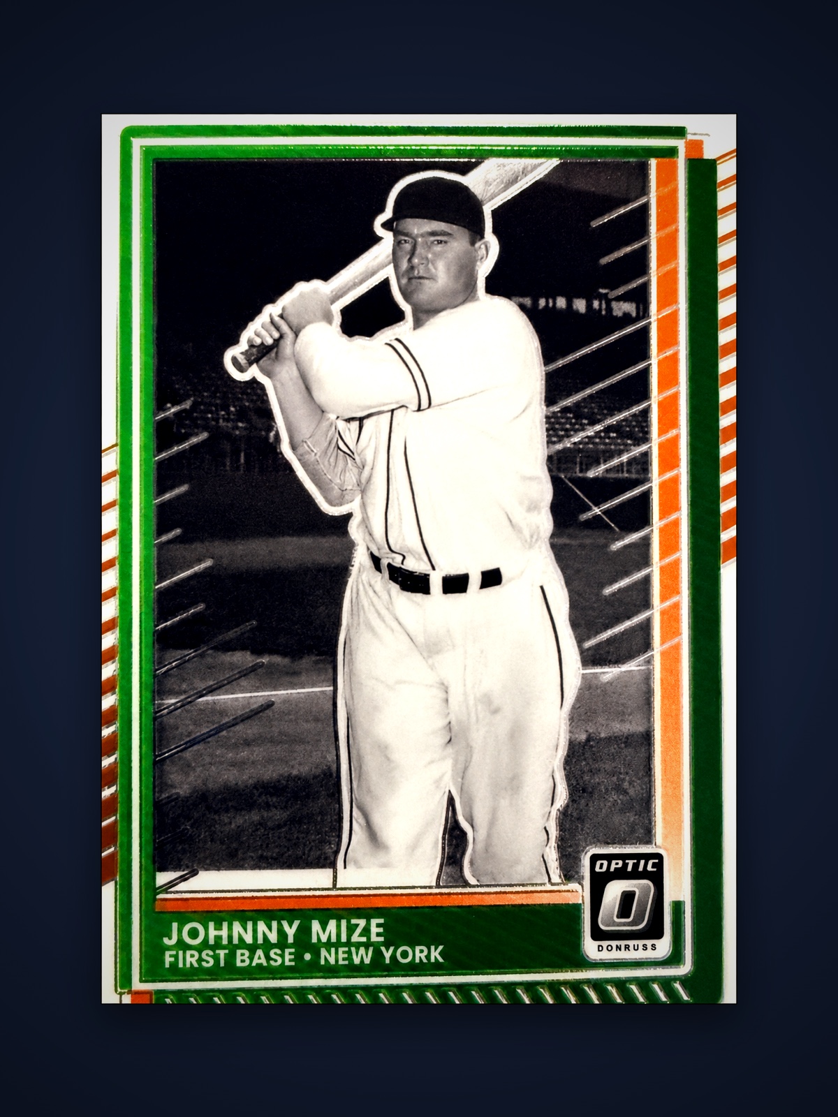 Johnny Mize — pieza de demostración FANLAB